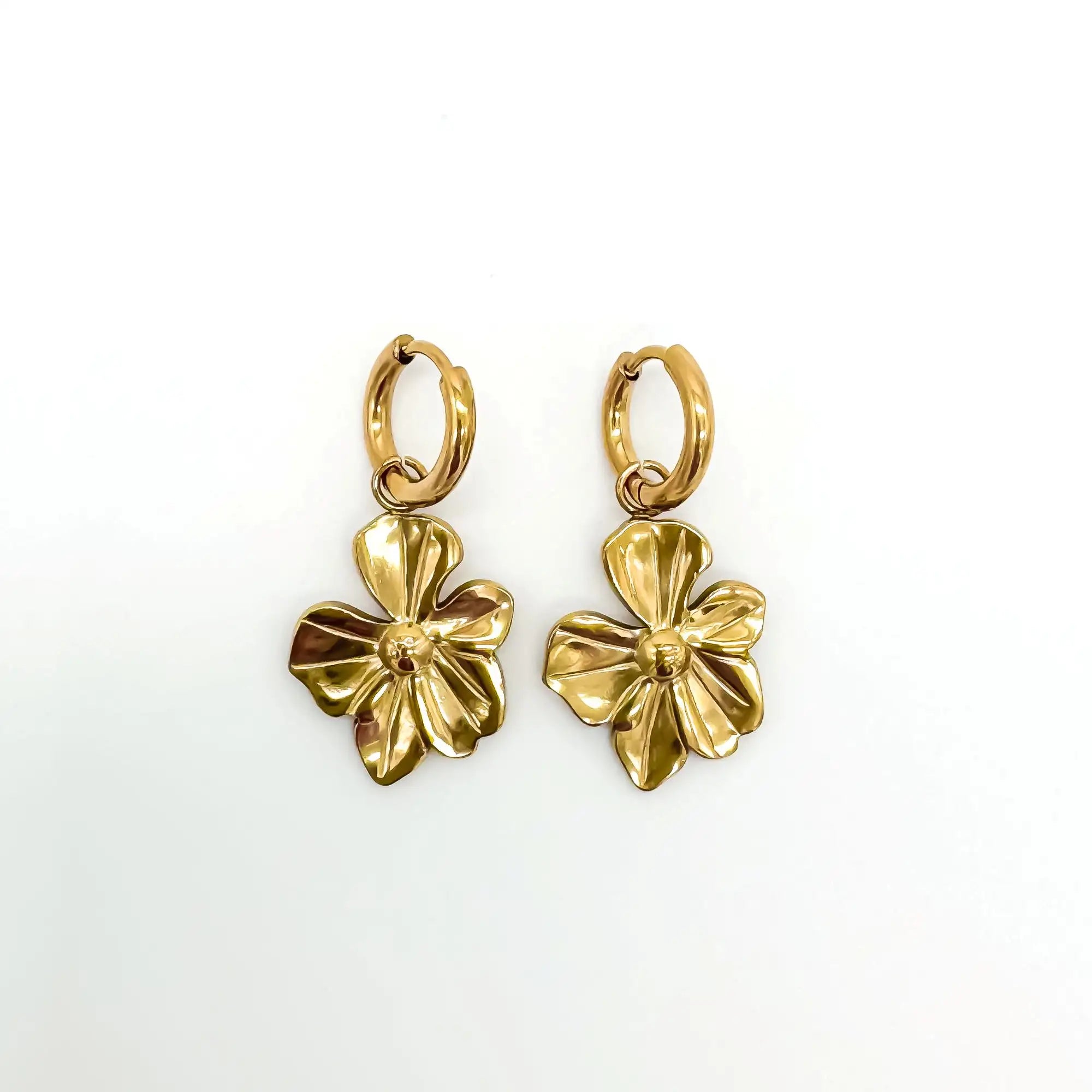 Justina - Pendientes - Acero inoxidable