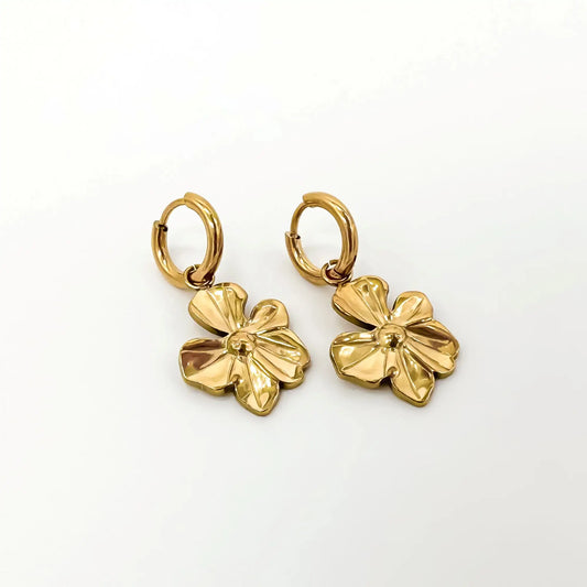 Justina - Pendientes - Acero inoxidable