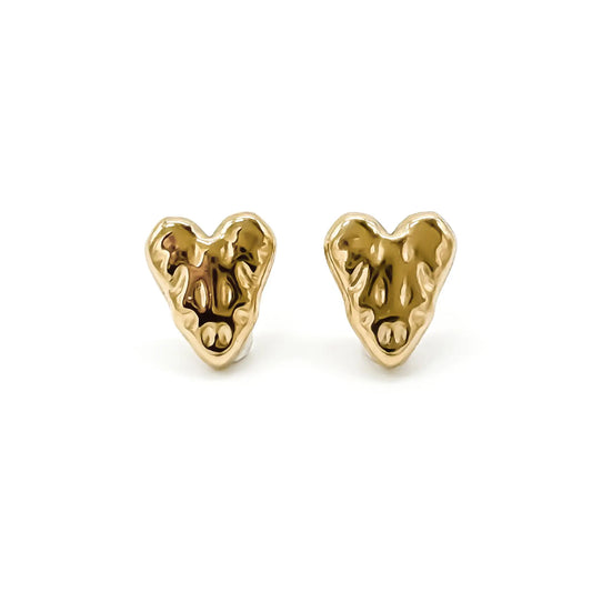 Corazones - Pendientes - Acero inoxidable