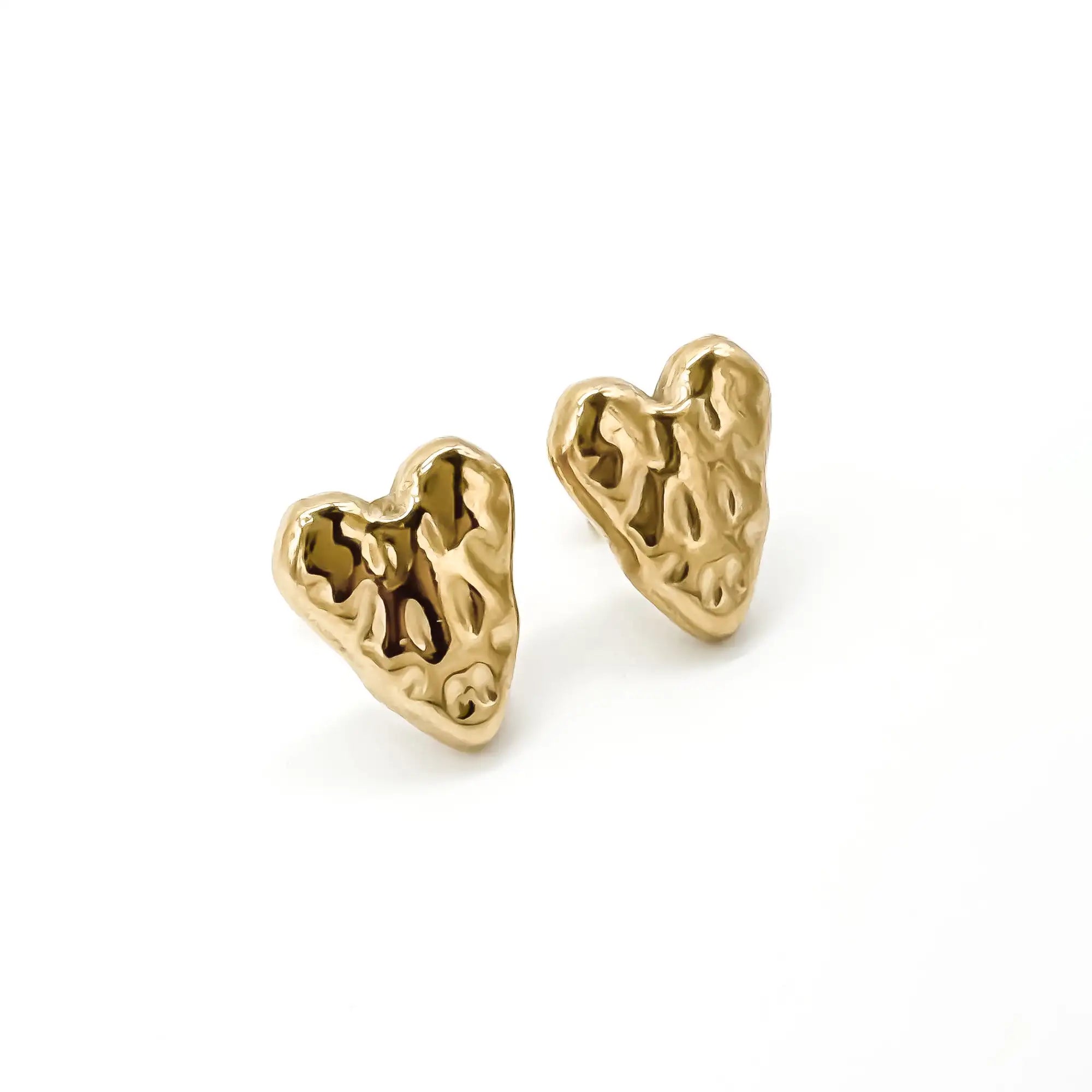 Corazones - Pendientes - Acero inoxidable