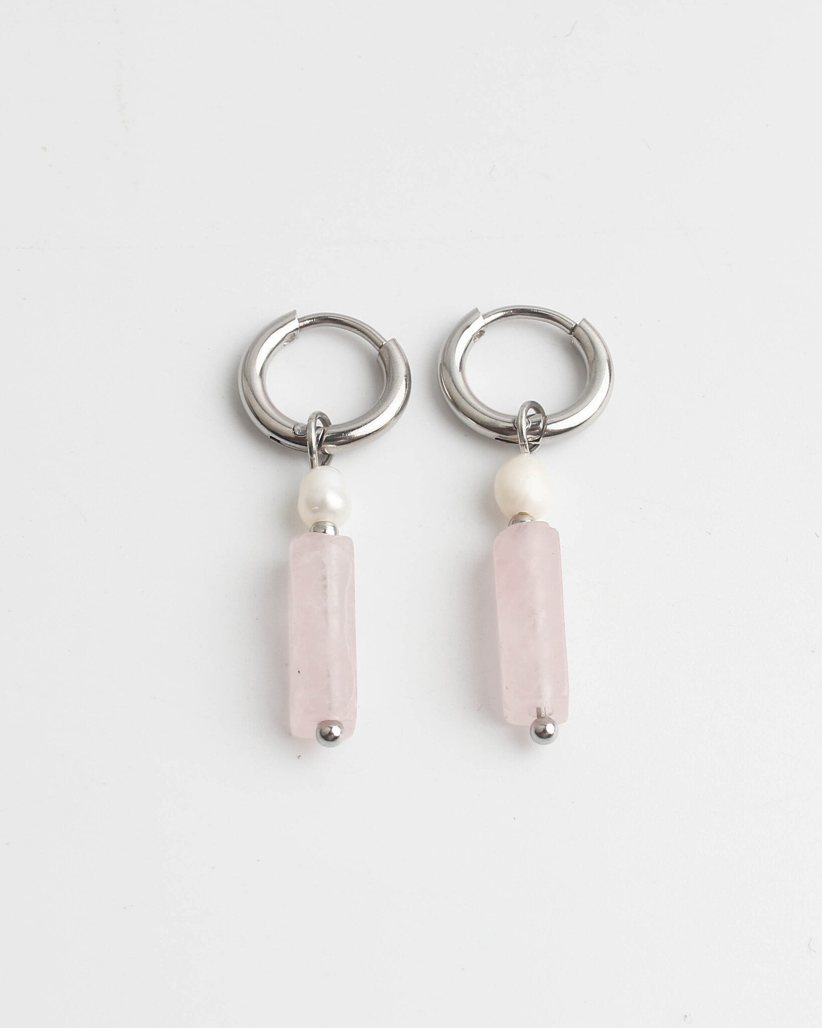 Dora & Pearl - Pendientes - Acero inoxidable