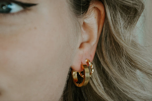 Leslie - Pendientes - Acero inoxidable