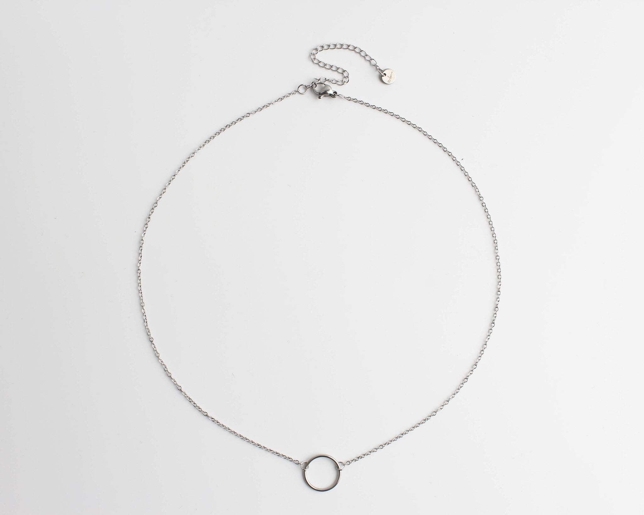 Circle - Necklace - Stainless Steel