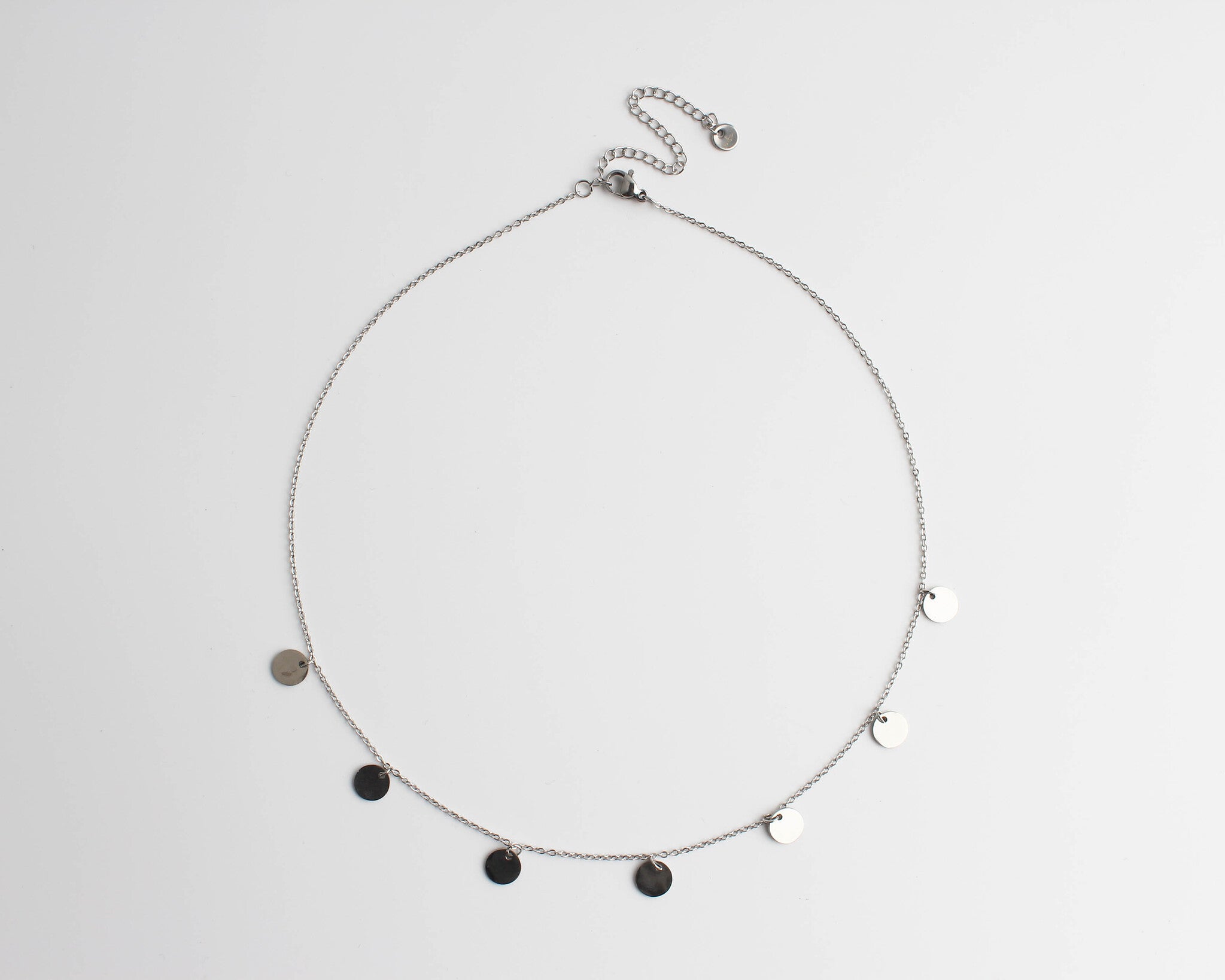 Coins - Necklace - Stainless Steel