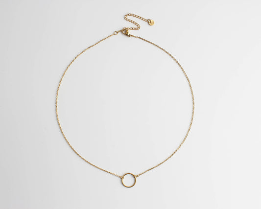 Circle - Necklace - Stainless Steel