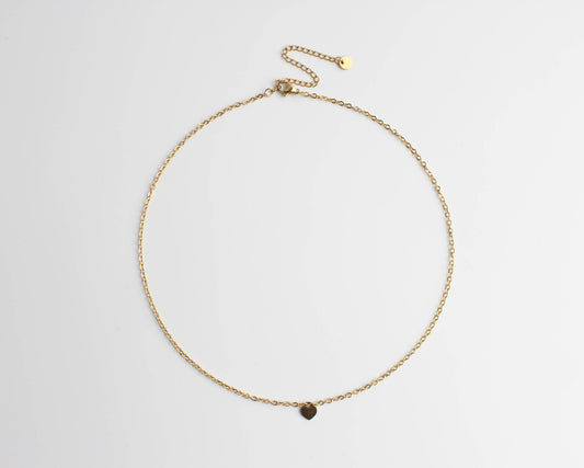 Golden Heart - Collar - Acero inoxidable