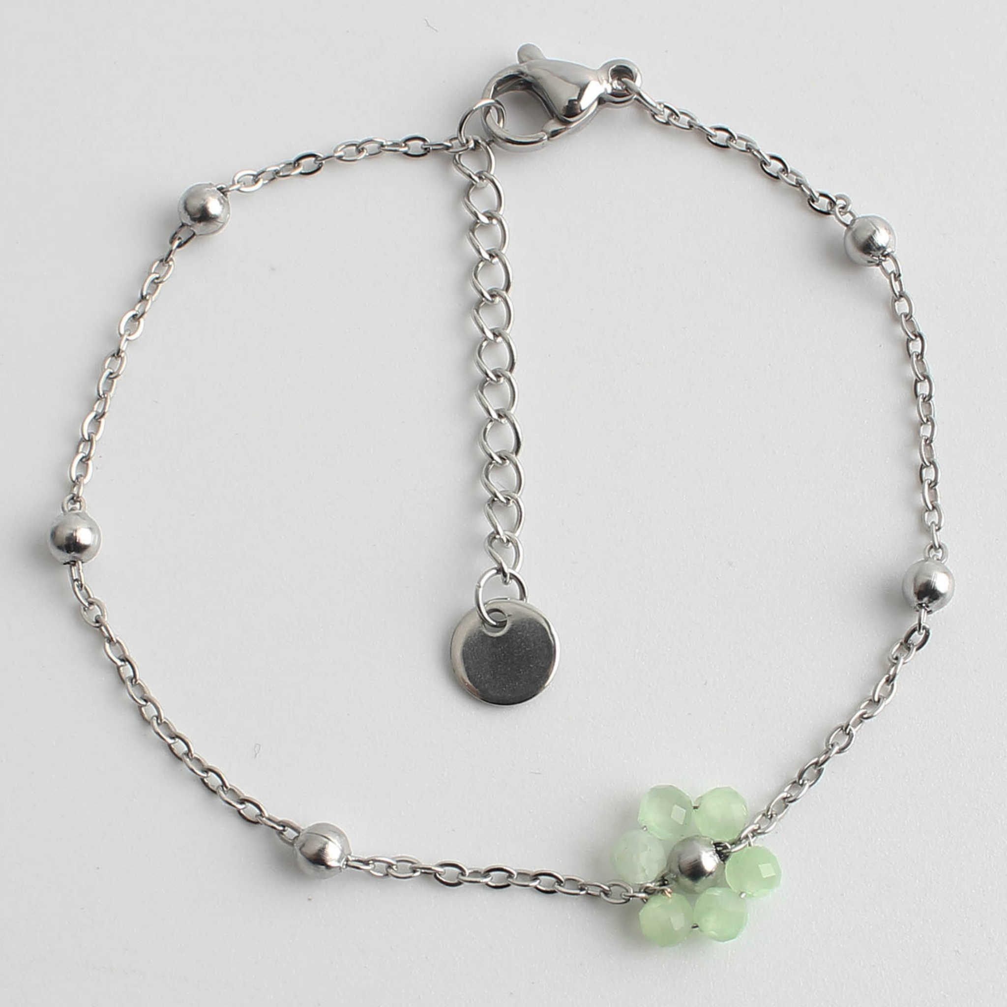 Flor - Pulsera - Acero inoxidable