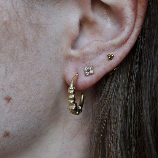 Starry Night - Pendientes - Acero inoxidable