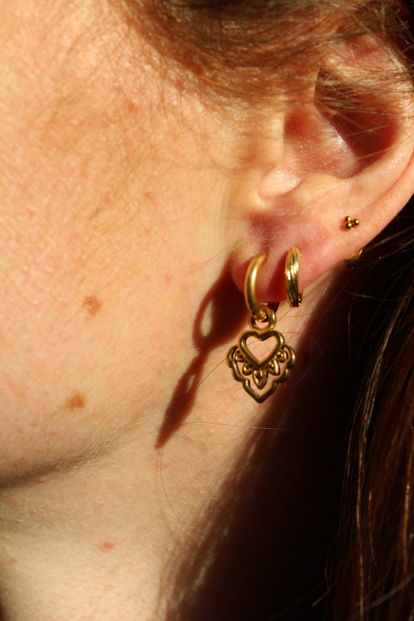 I Heart You - Pendientes - Acero inoxidable