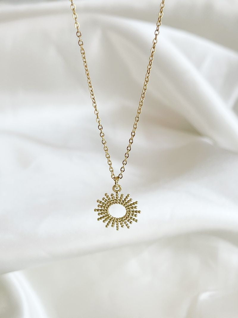 Here Comes The Sun - Necklace - Stainless Steel