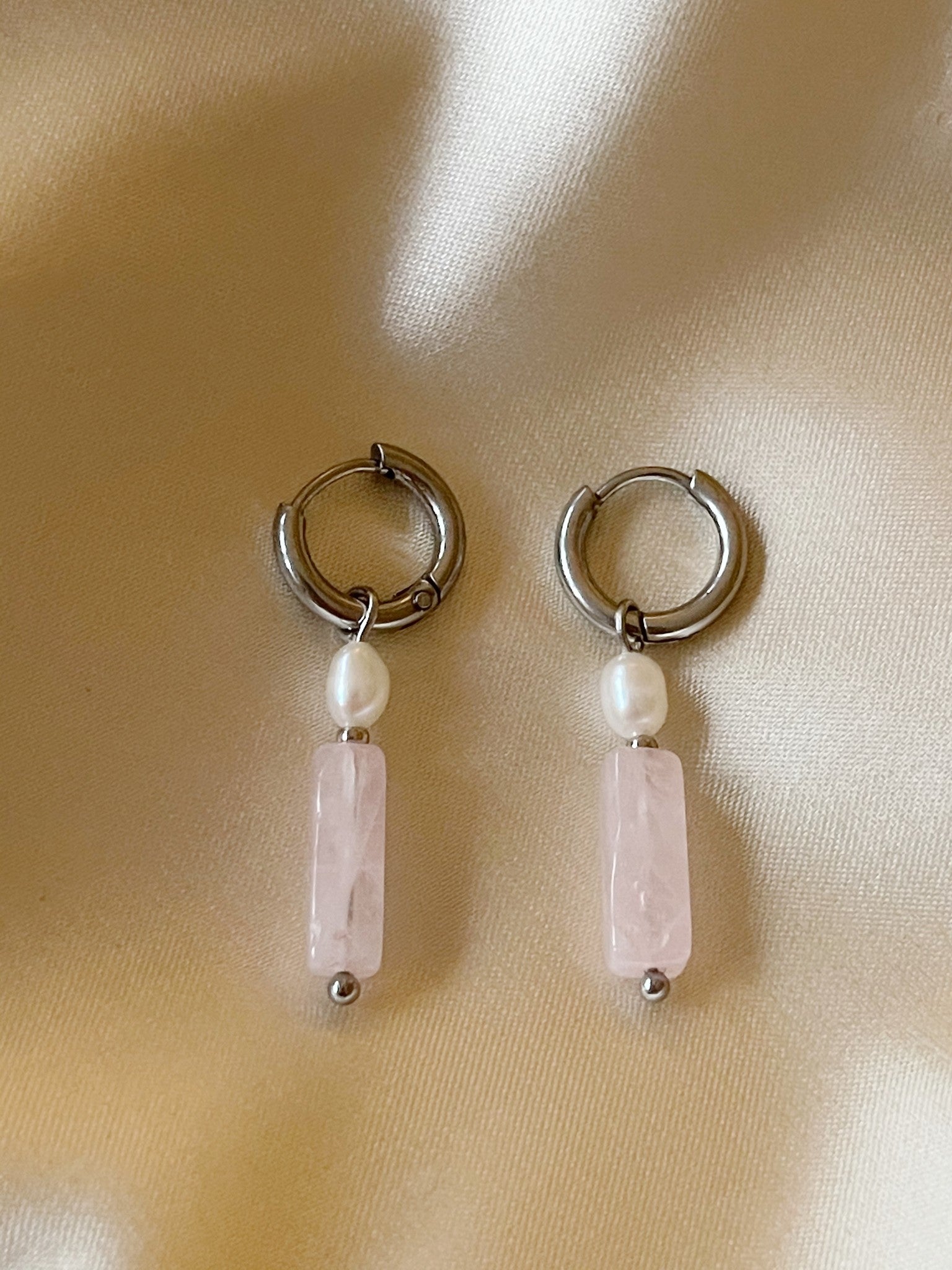 Dora & Pearl - Pendientes - Acero inoxidable