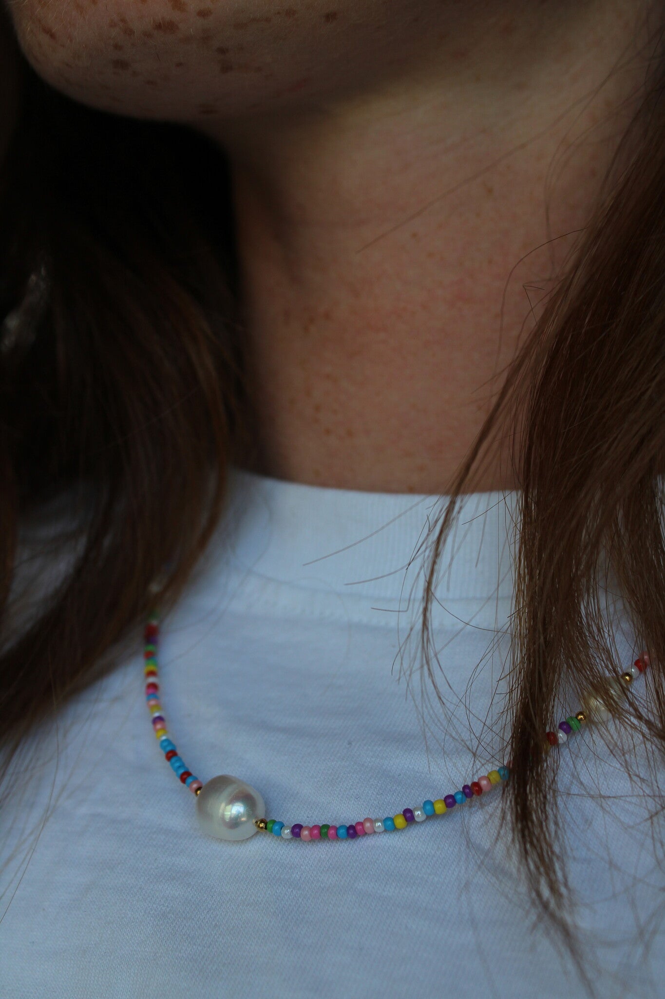 Perlas, perlas, perlas - Collar - Acero inoxidable