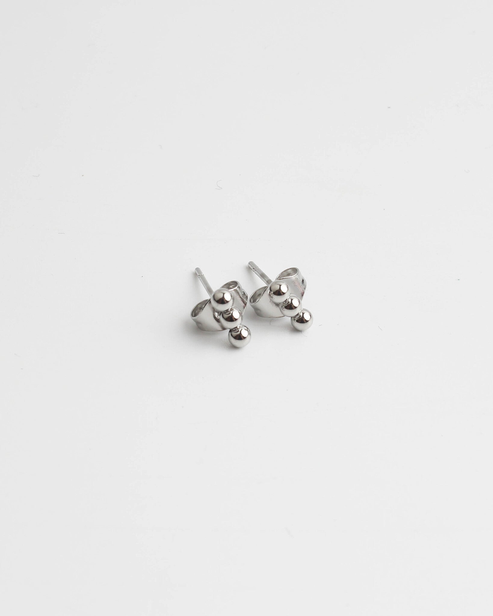 3 Dots - Pendientes - Acero inoxidable