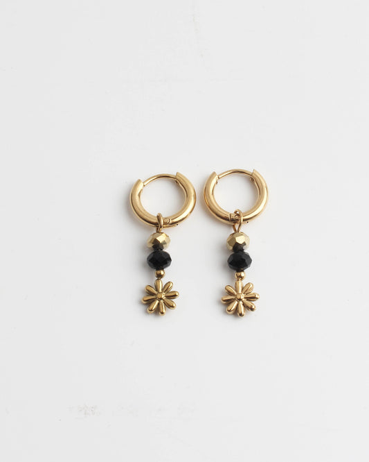 Fleur Sauvage - Earrings - Stainless Steel