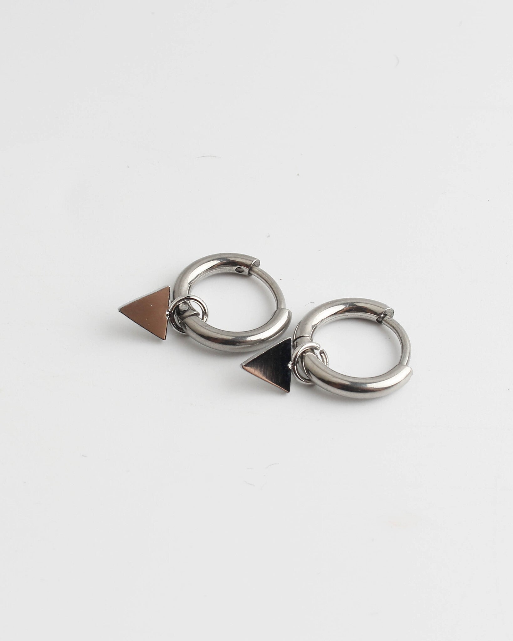 Little Triangle - Pendientes - Acero inoxidable