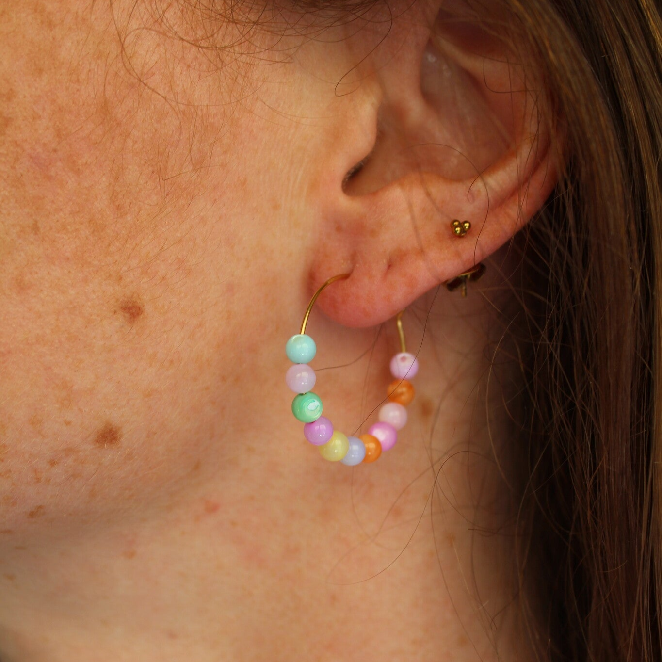 Neah - Pendientes - Acero inoxidable