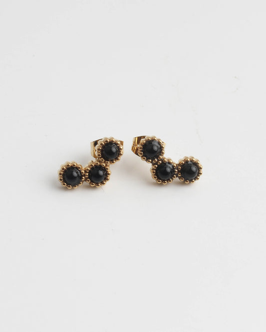 Amelie - Studs - Pendientes - Acero inoxidable