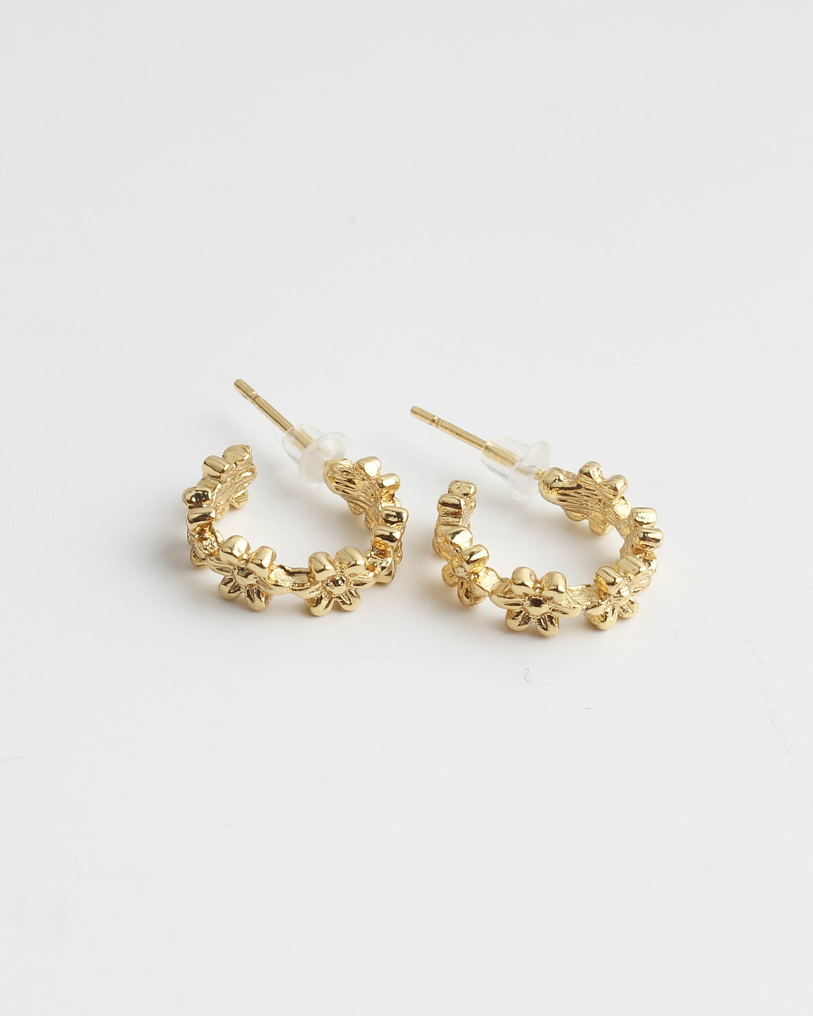 Little Daisy Hoops - Pendientes - Acero inoxidable