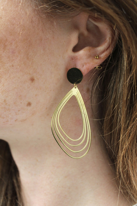 Josephine - Pendientes - Acero inoxidable