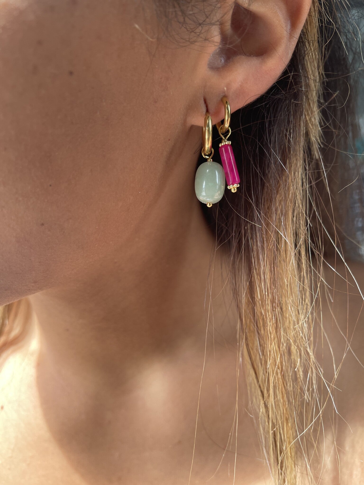 Felicia - Pendientes - Acero inoxidable