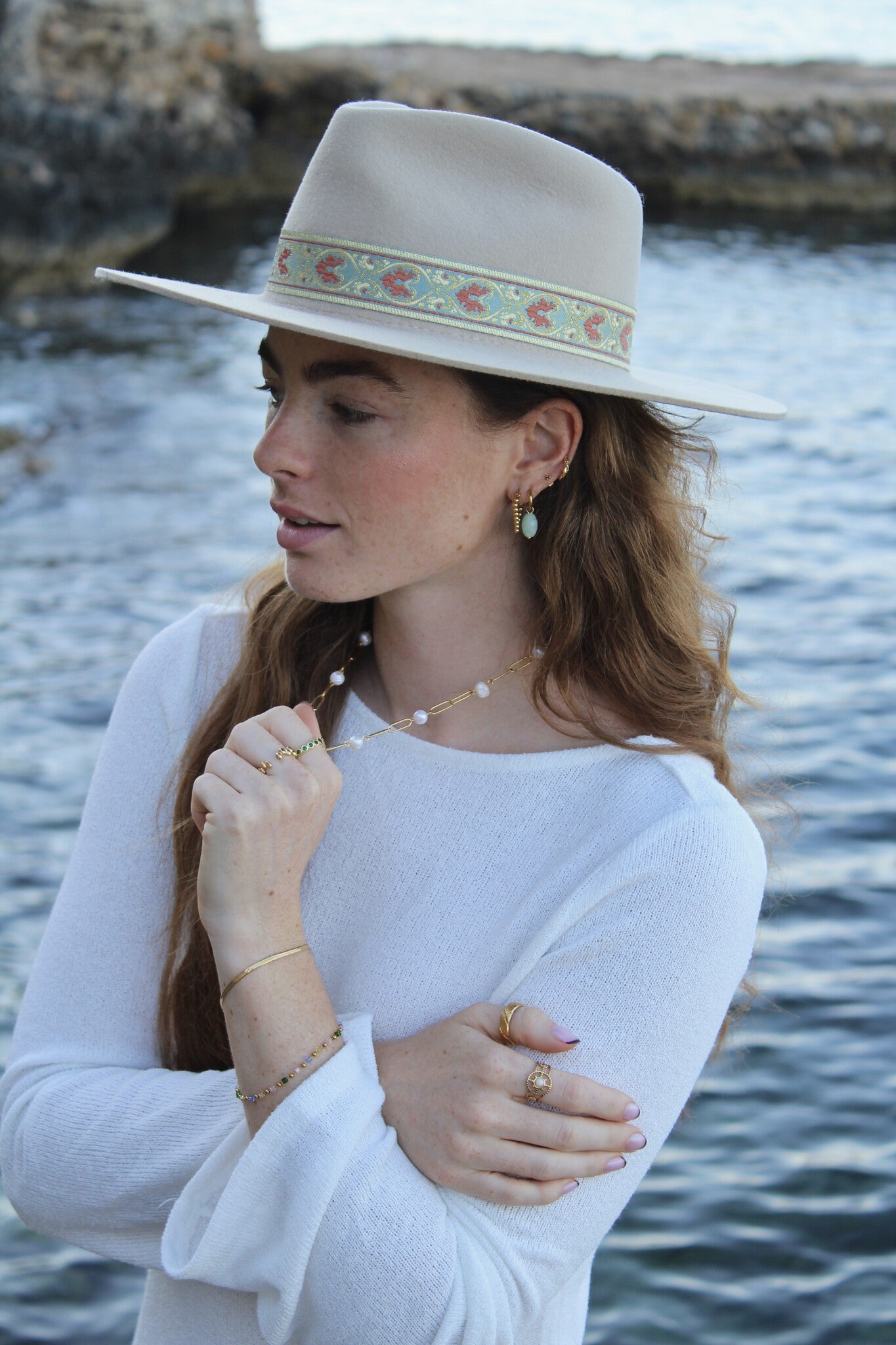 Pearly Chain - Collar - Acero inoxidable