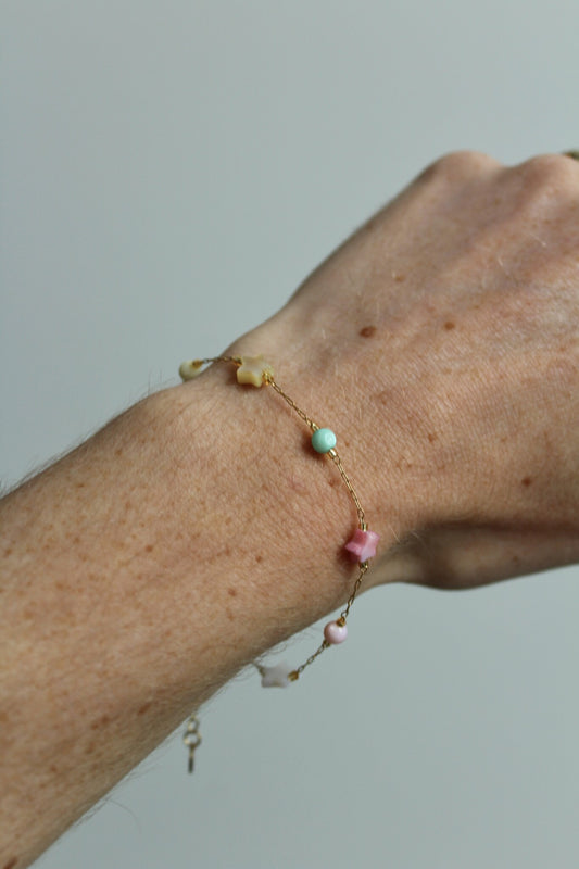 Rainbow Star - Pulsera - Acero inoxidable