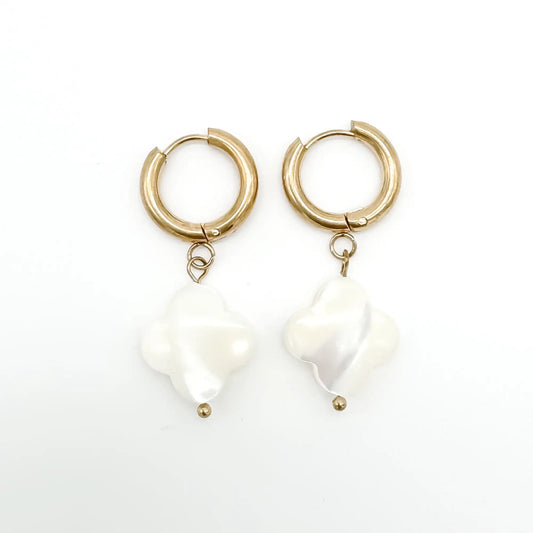 Lucky - Pendientes - Acero inoxidable