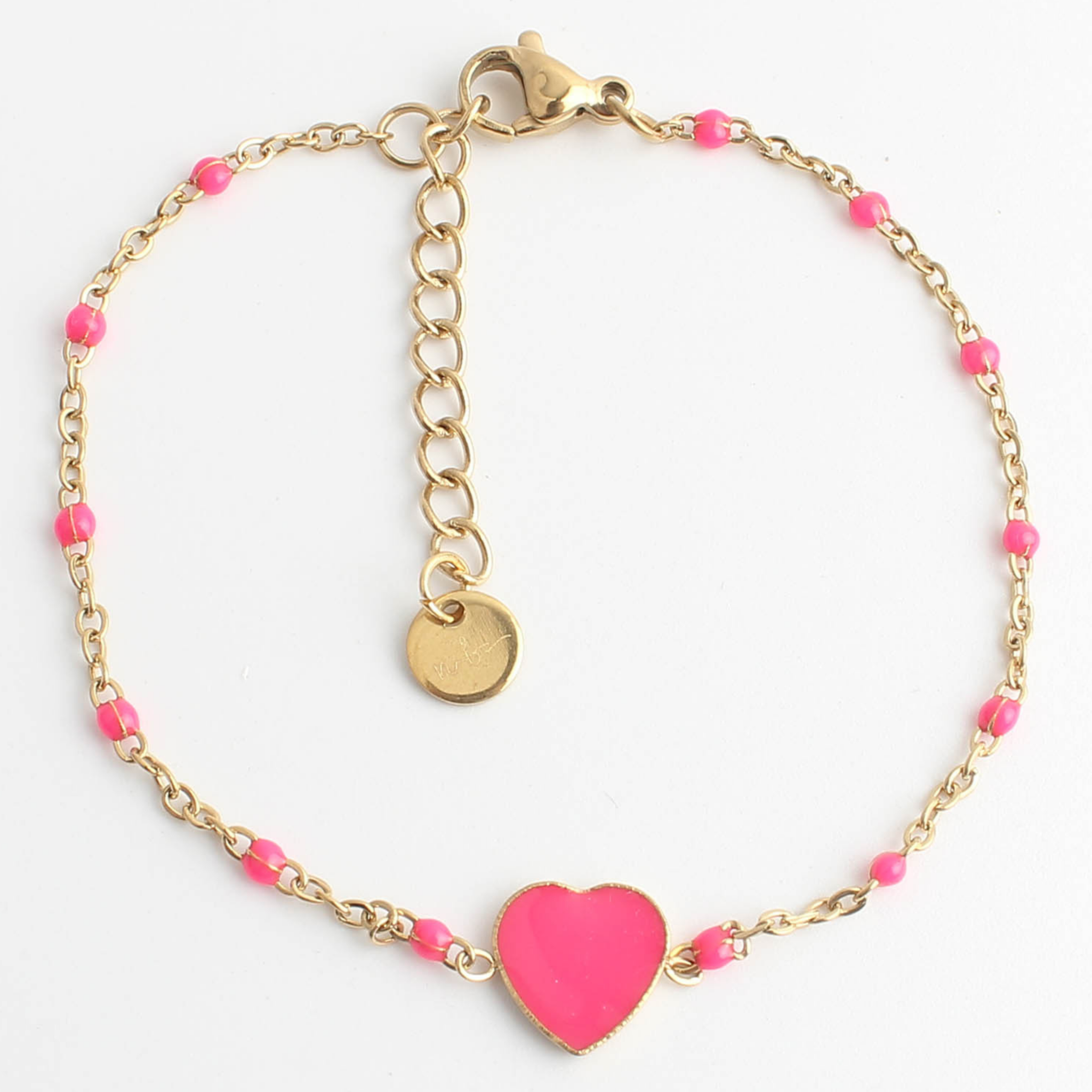 Corazón - Pulsera - Acero inoxidable