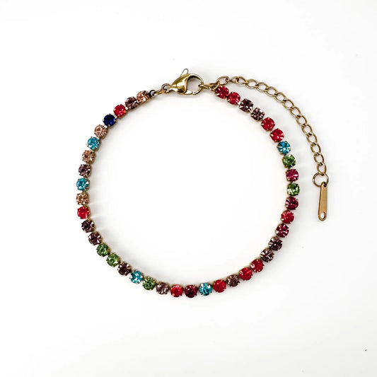 Brillo arco iris - Pulsera - Acero inoxidable