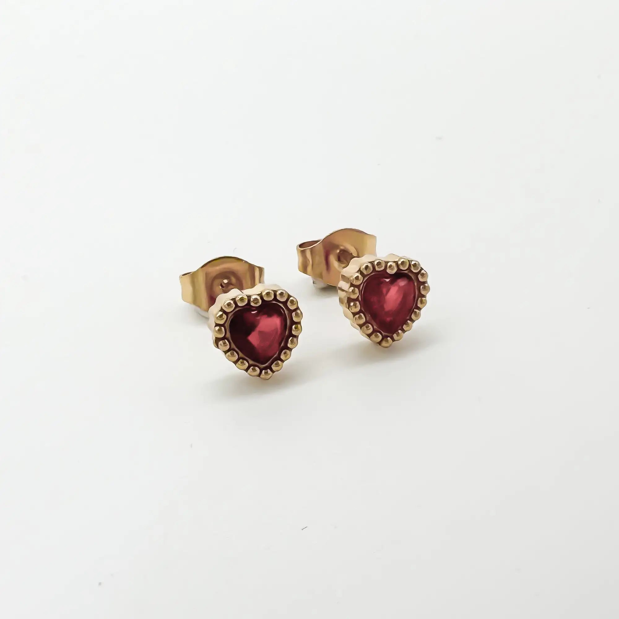 Fien - Studs - Pendientes - Acero inoxidable