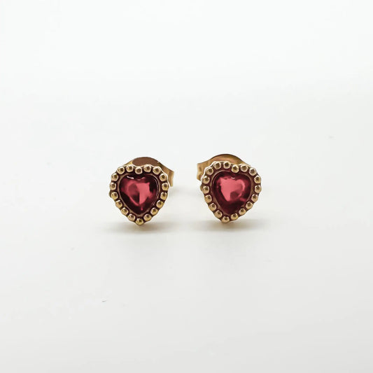 Fien - Studs - Pendientes - Acero inoxidable