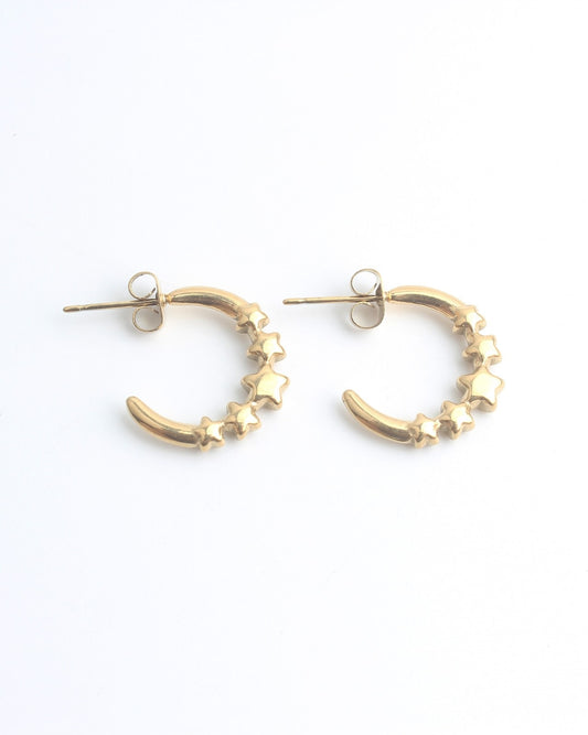 Starry Night - Pendientes - Acero inoxidable