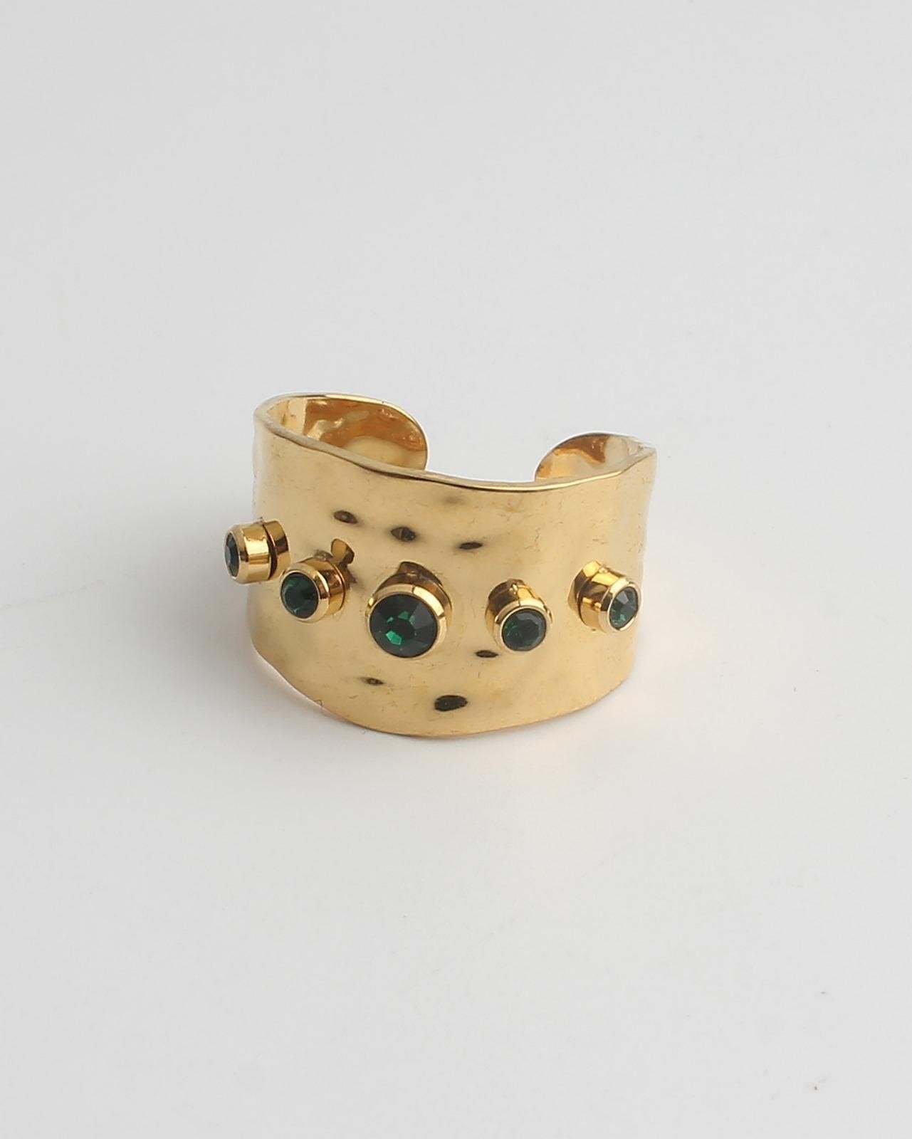 Jayden - Anillo - Acero inoxidable - Ajustable